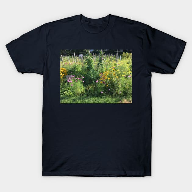 Floral Gardens at the Douglas T-Shirt by artdesrapides